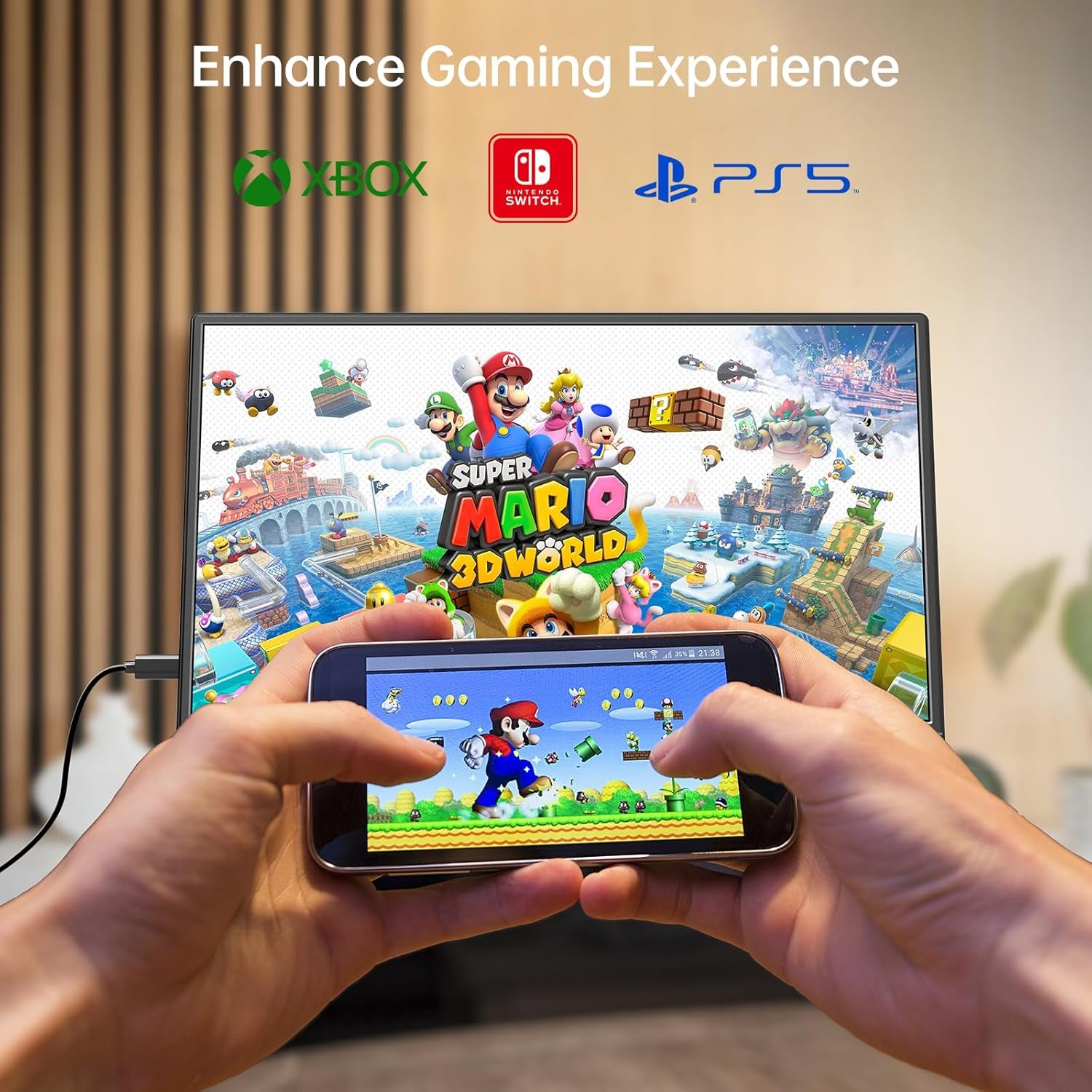 Portable Monitor 15.6 Inch 1080P