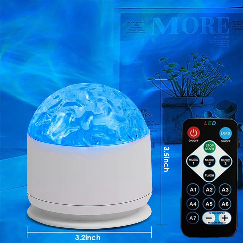 Wave Projector Light & Music Sync Star
