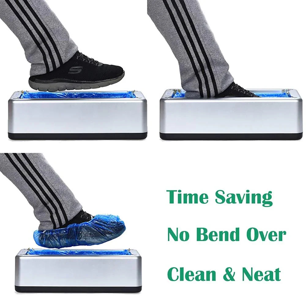 Automatic Shoe Cover Dispenser – Hands-Free Overshoe Machine for Home & Office