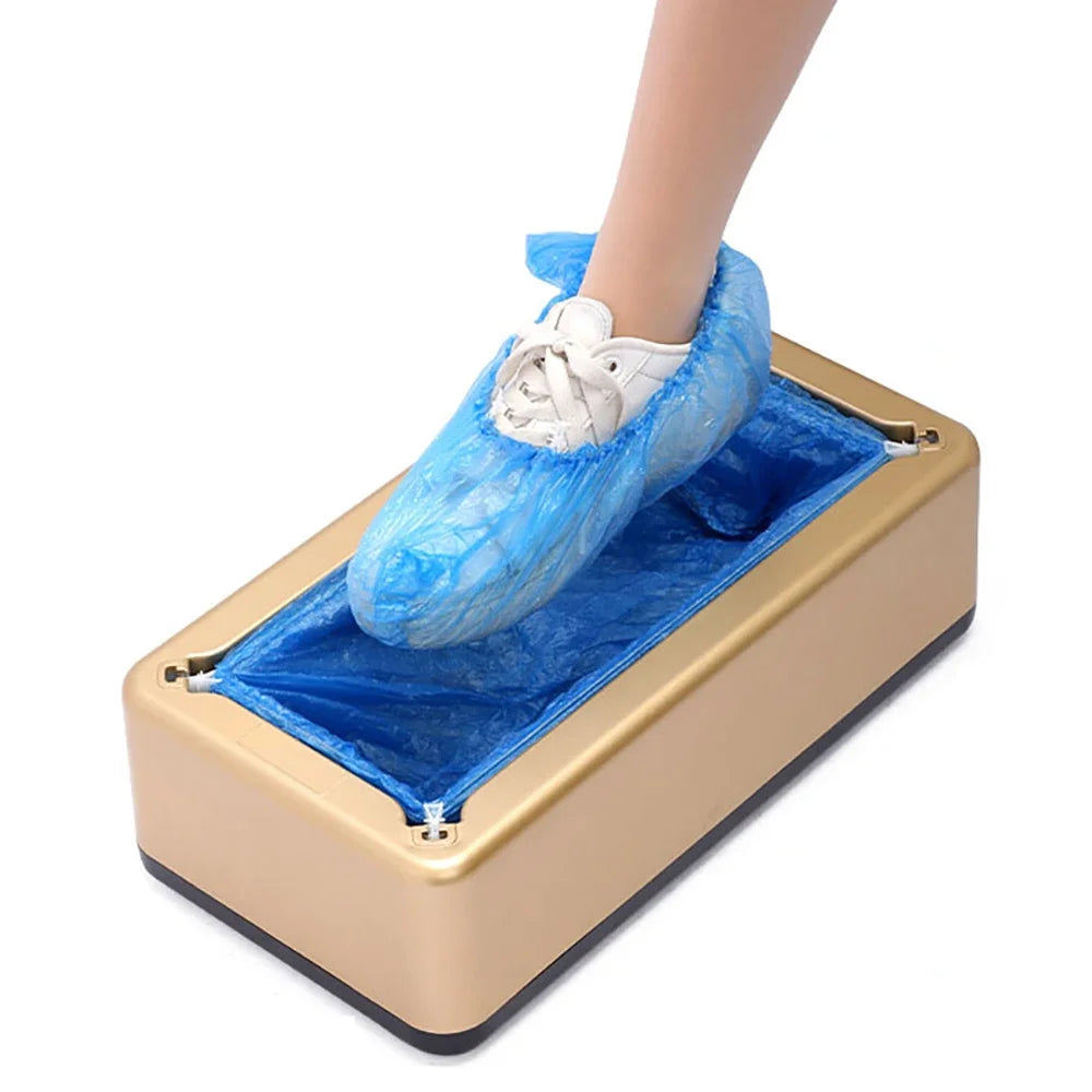 Automatic Shoe Cover Dispenser – Hands-Free Overshoe Machine for Home & Office