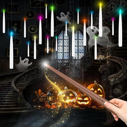 Flameless Candles with Magic Wand Remote
