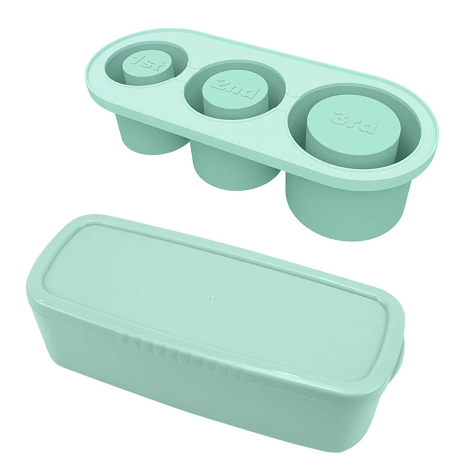 Silicone Ice Cube Molds with Lid for 30/40 Oz Tumbler Cups