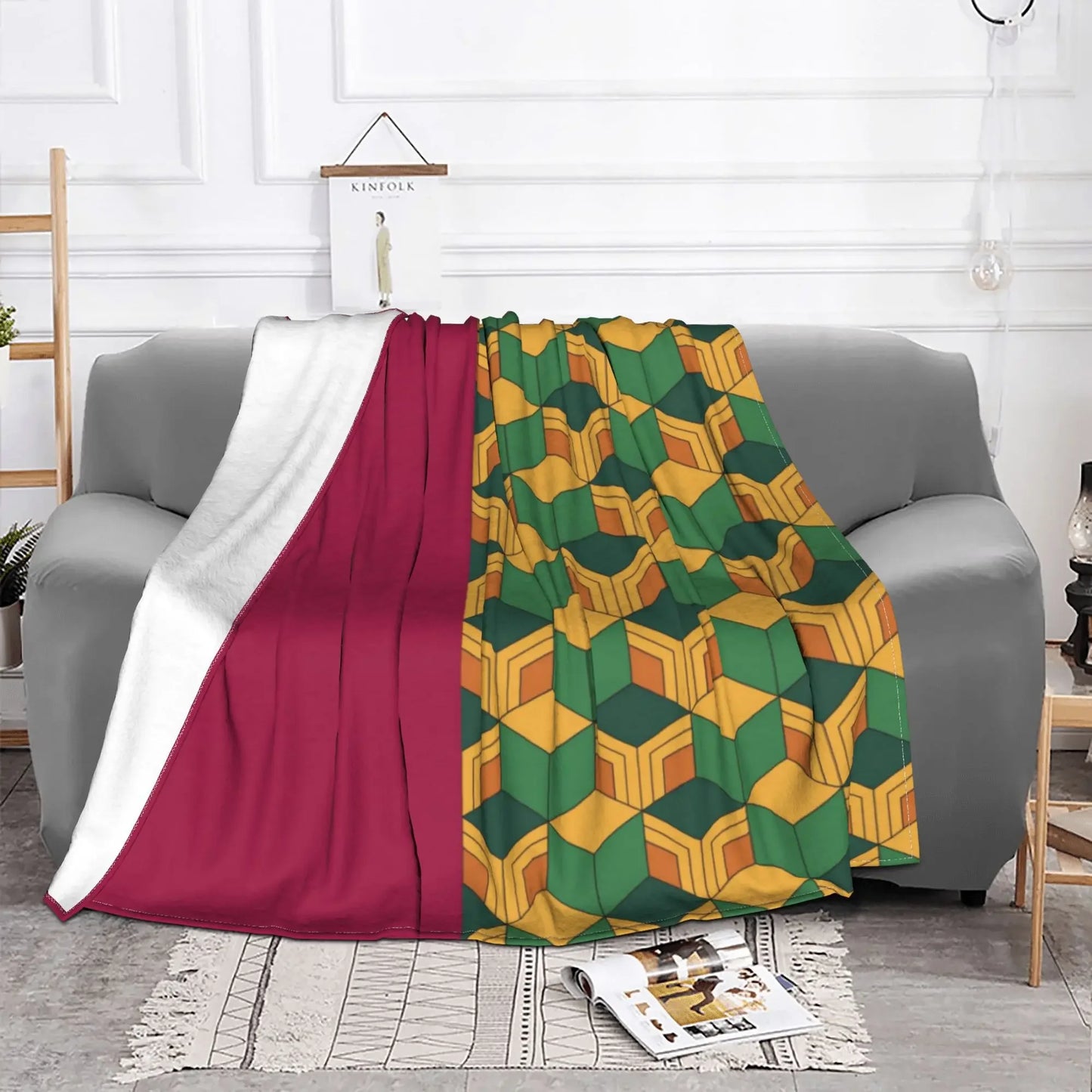 Demon Slayer Flannel Blanket