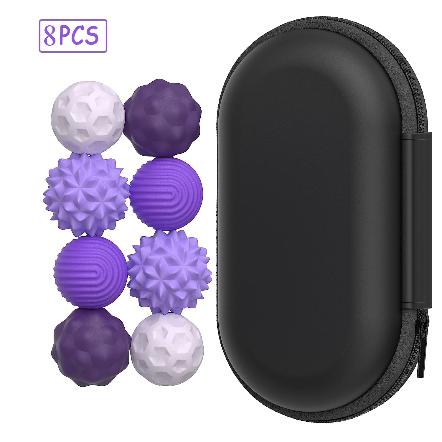Silicone Magnetic Fidget Balls – Stress & Anxiety Relief Toy