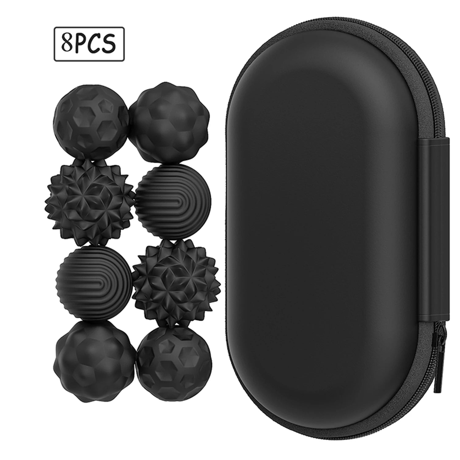 Silicone Magnetic Fidget Balls – Stress & Anxiety Relief Toy