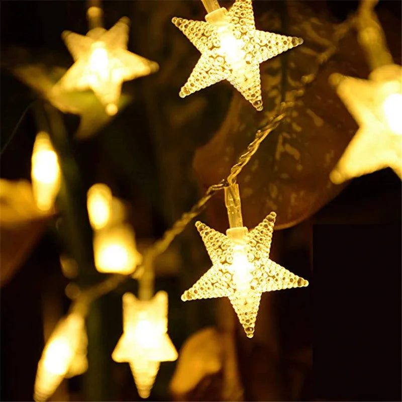 LED Star String Lights