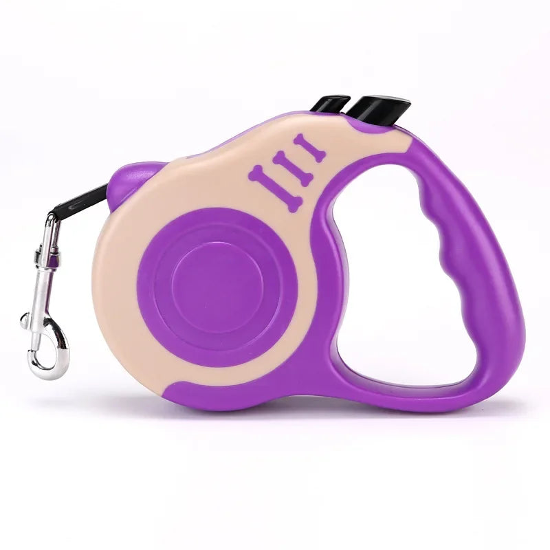 Retractable Pet Leash – 3M/5M Flexible Walking Lead for Small & Medium Dogs