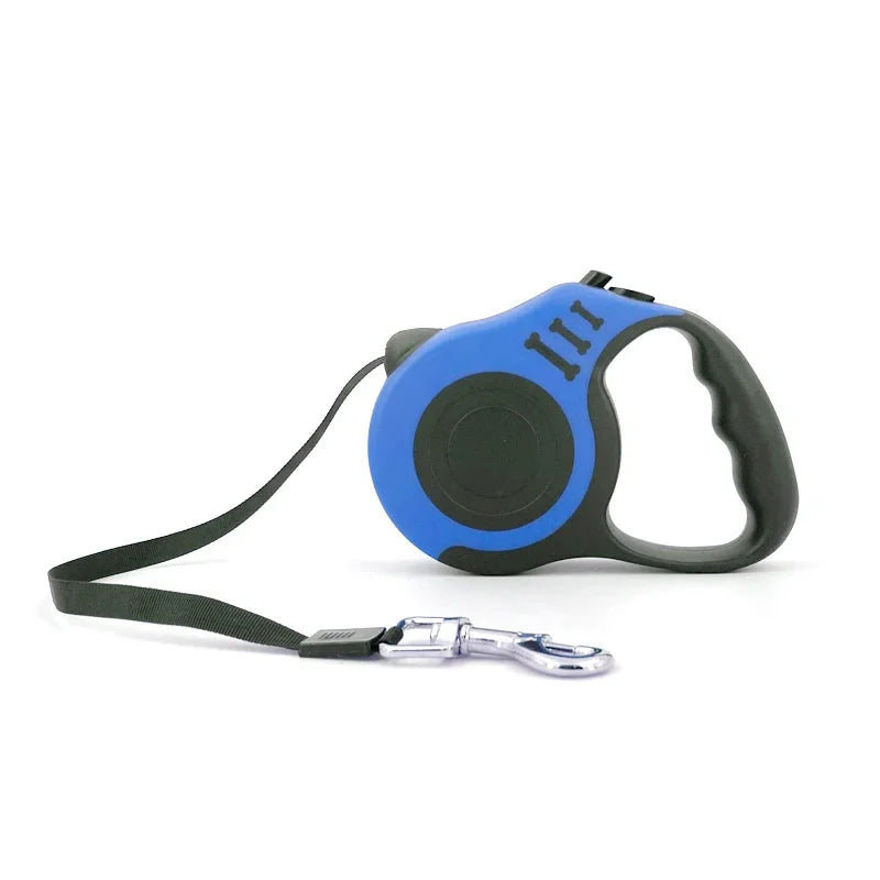 Retractable Pet Leash – 3M/5M Flexible Walking Lead for Small & Medium Dogs