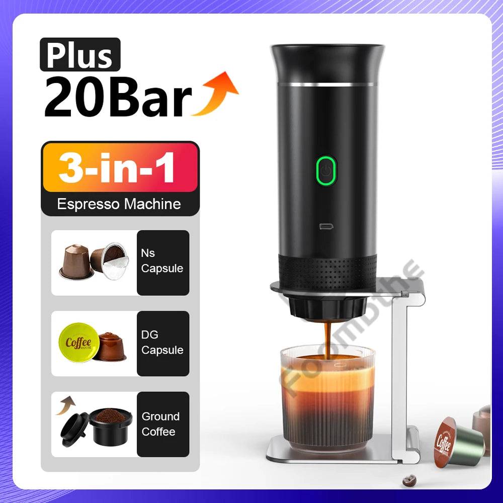 Portable 3-in-1 Coffee Maker