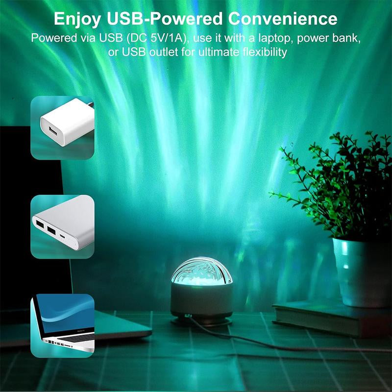 Wave Projector Light & Music Sync Star