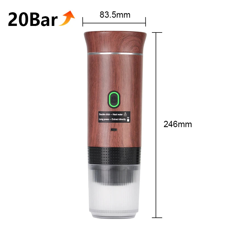 Portable 3-in-1 Coffee Maker