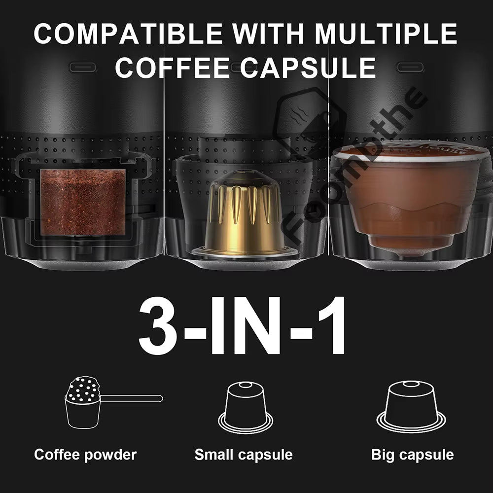 Portable 3-in-1 Coffee Maker
