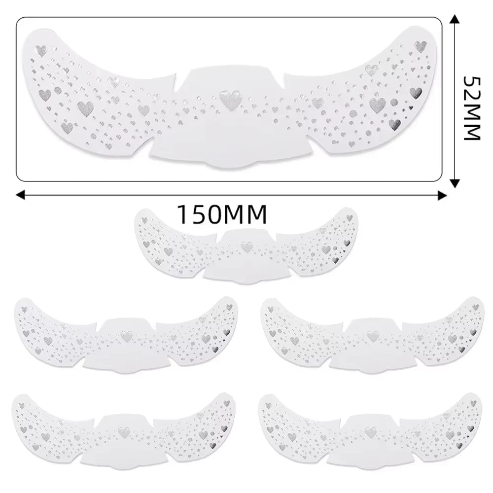 6Pcs Hot Stamping Freckles Makeup Patches Metallic Radiation Golden Silver Fake Freckles Temporary Tattoo Stickers Face Makeup