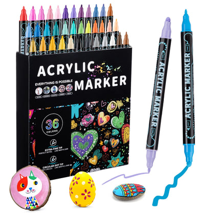 Dual Tip Acrylic Paint Pens