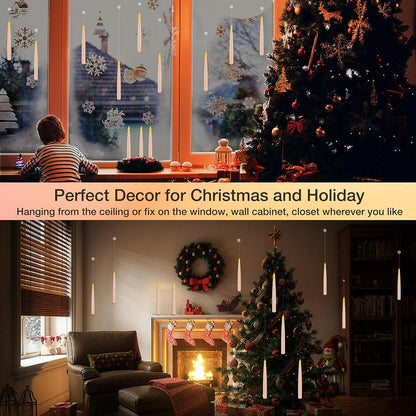 Flameless Candles with Magic Wand Remote