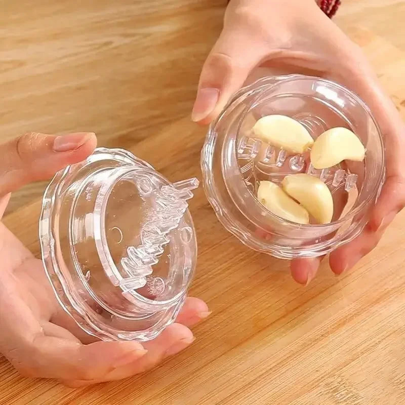 Multifunctional Garlic Crusher – Manual Press & Chopper