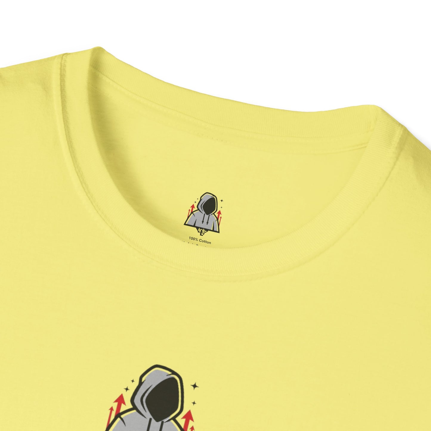 Hooded Figure Cityscape T-Shirt | Urban Streetwear Graphic Tee