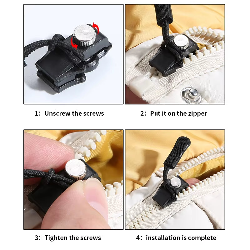 Metal Zipper Repair Kit