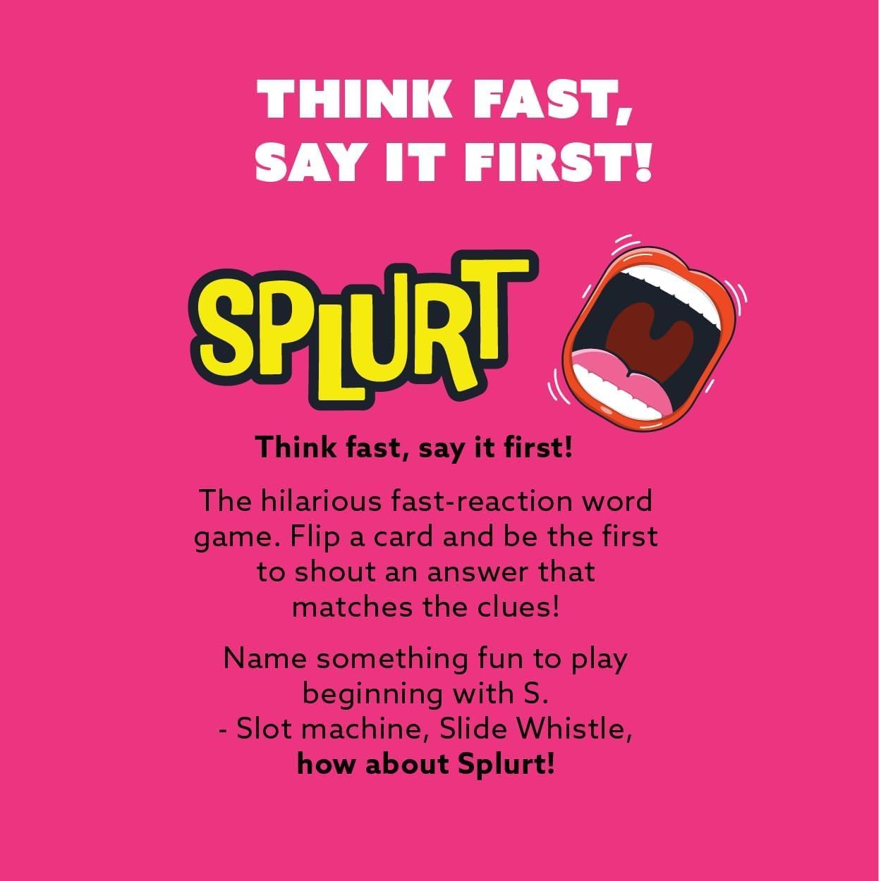 Word Rush! The Speed-Talking Party Game