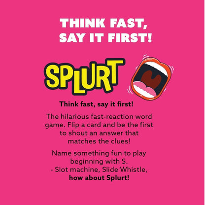 Word Rush! The Speed-Talking Party Game