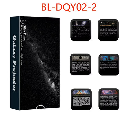 Galaxy Projection Film Set – 6 Starry Sky Themes (Projector Not Included)