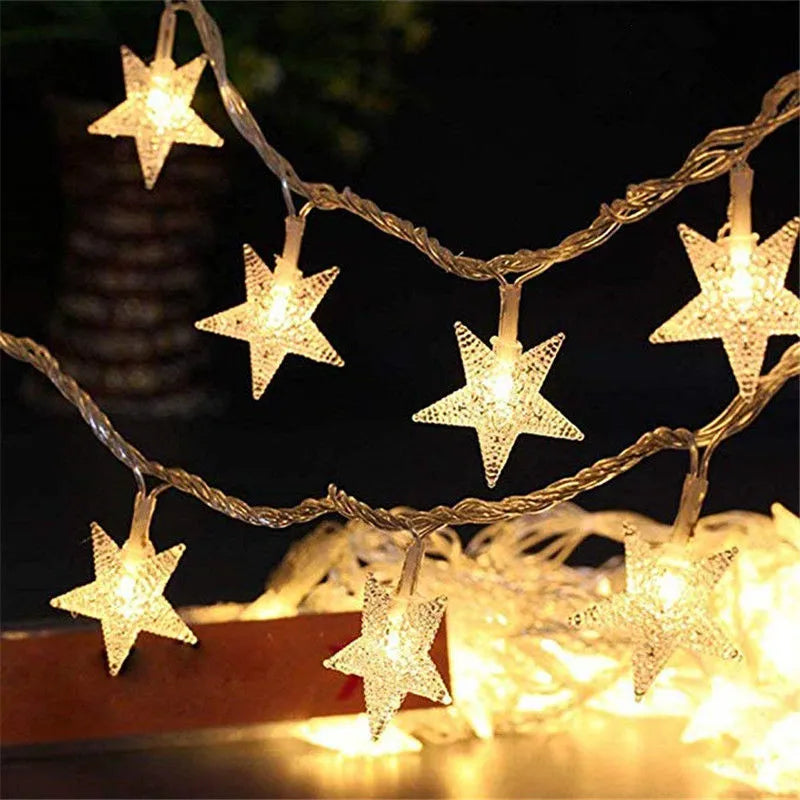 LED Star String Lights