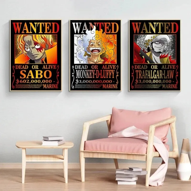 One Piece Canvas Poster