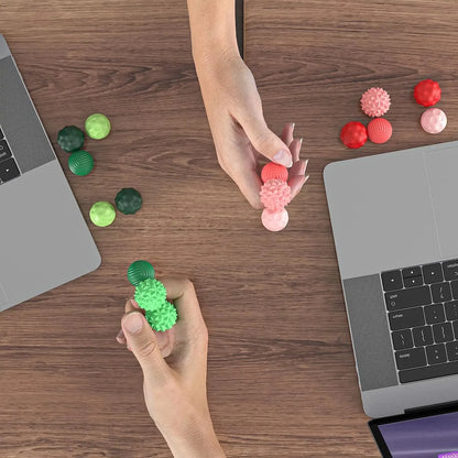 Silicone Magnetic Fidget Balls – Stress & Anxiety Relief Toy