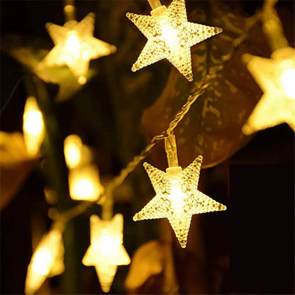 LED Star String Lights