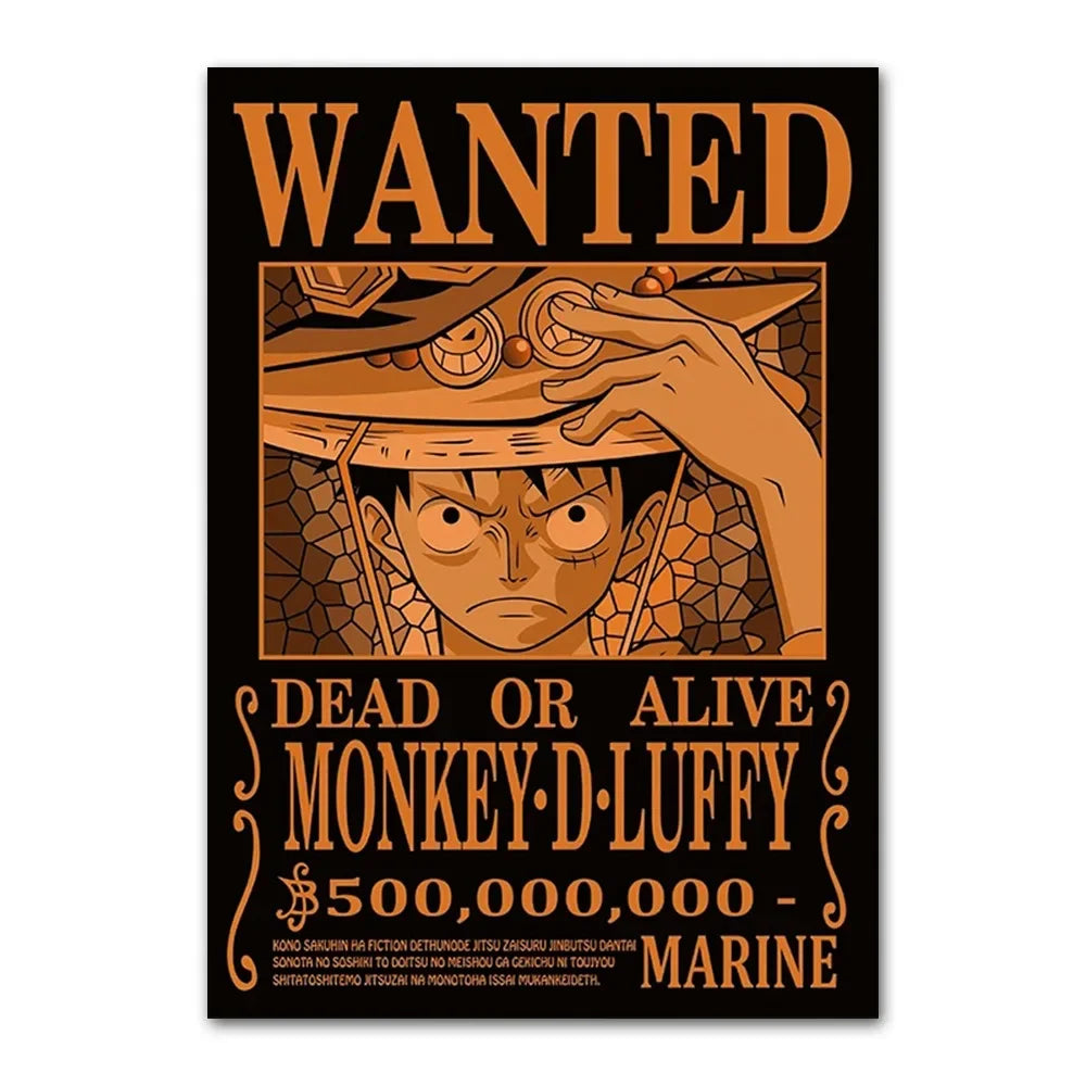 One Piece Canvas Poster