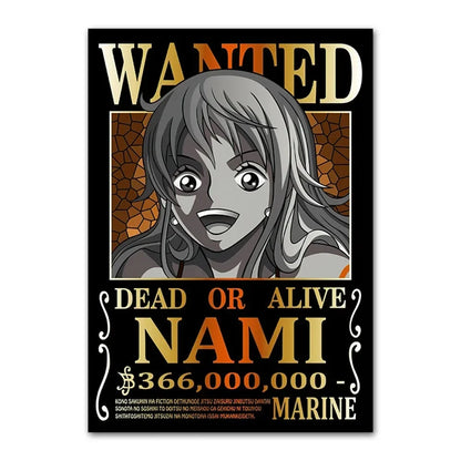 One Piece Canvas Poster