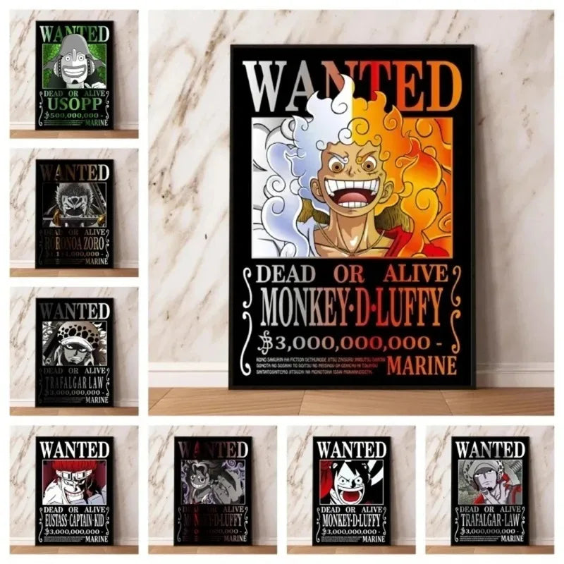 One Piece Canvas Poster