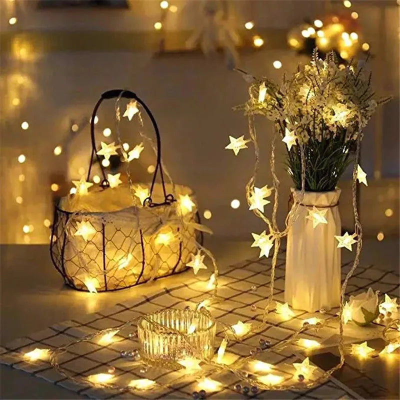 LED Star String Lights