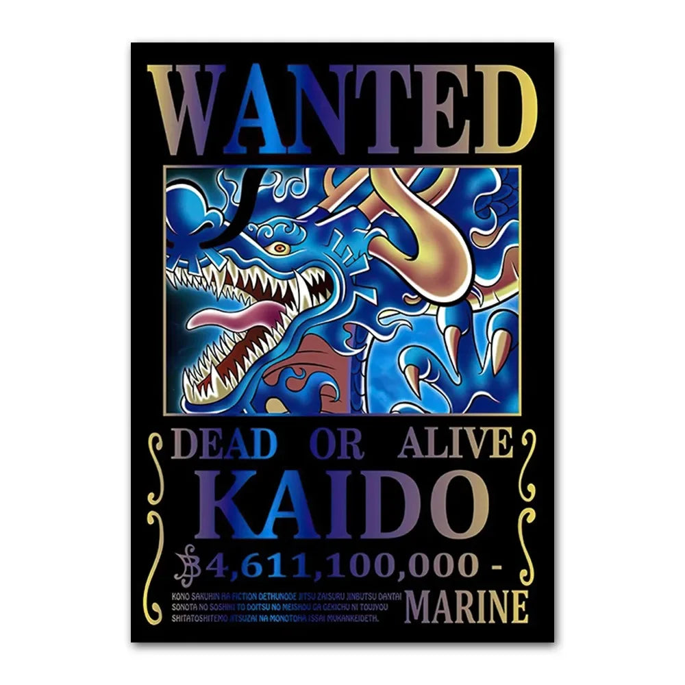 One Piece Canvas Poster