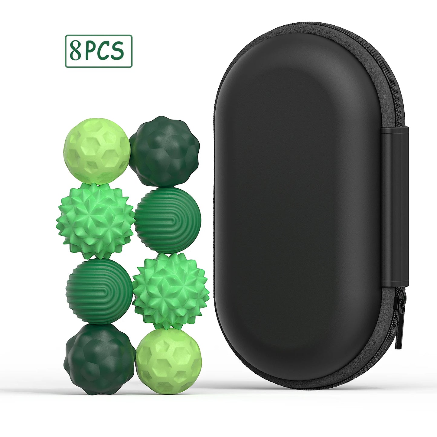 Silicone Magnetic Fidget Balls – Stress & Anxiety Relief Toy