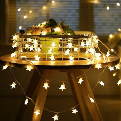 LED Star String Lights