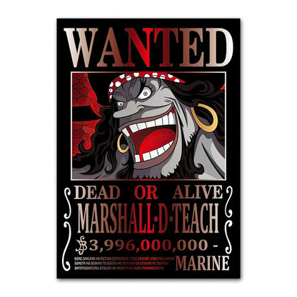 One Piece Canvas Poster