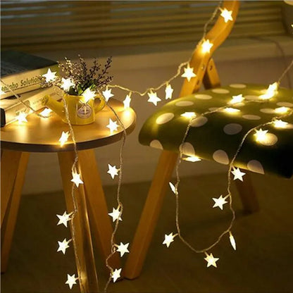 LED Star String Lights