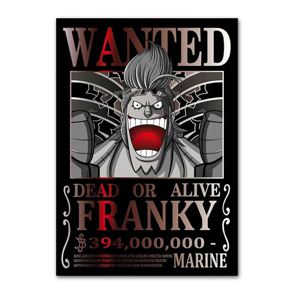 One Piece Canvas Poster