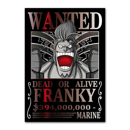 One Piece Canvas Poster