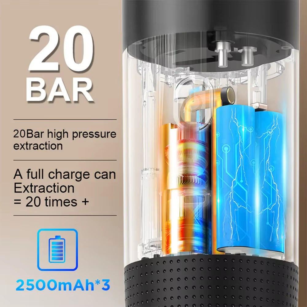 Portable 3-in-1 Coffee Maker