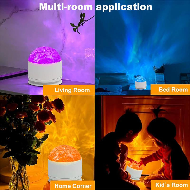Wave Projector Light & Music Sync Star