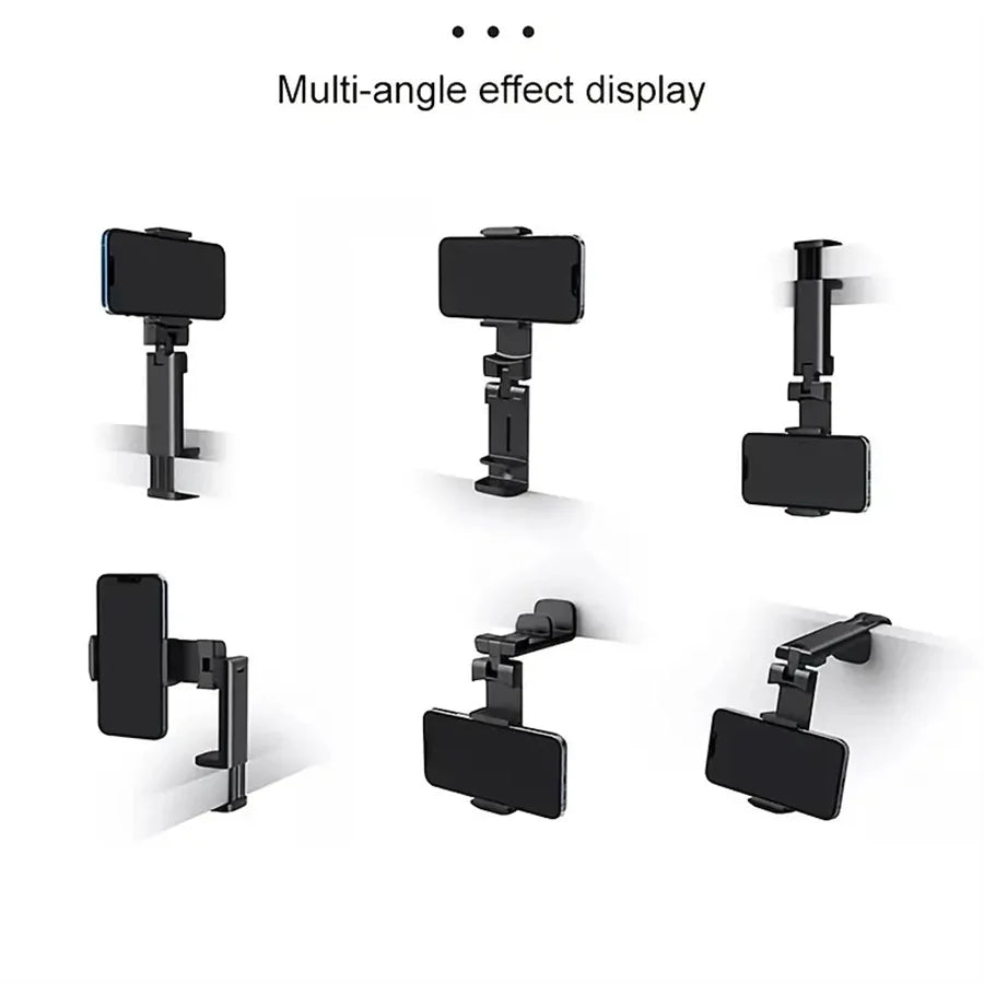 Foldable Airplane Phone Holder – Adjustable Travel Stand