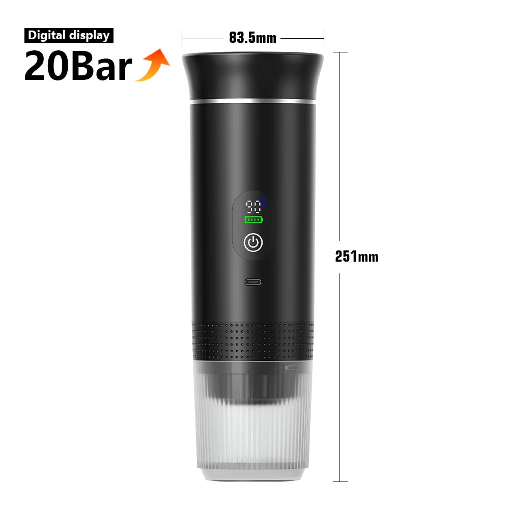 Portable 3-in-1 Coffee Maker