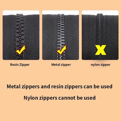 Metal Zipper Repair Kit