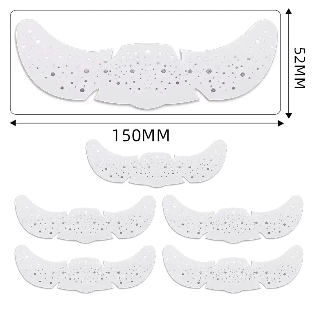 6Pcs Hot Stamping Freckles Makeup Patches Metallic Radiation Golden Silver Fake Freckles Temporary Tattoo Stickers Face Makeup