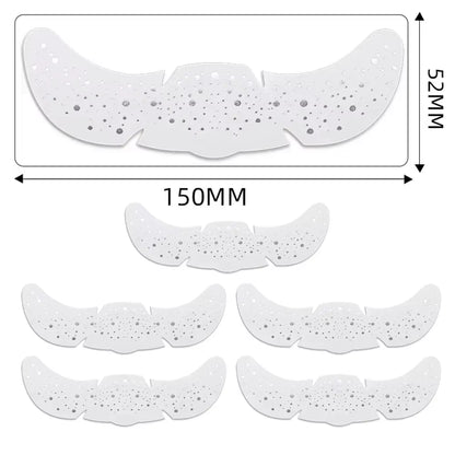 6Pcs Hot Stamping Freckles Makeup Patches Metallic Radiation Golden Silver Fake Freckles Temporary Tattoo Stickers Face Makeup